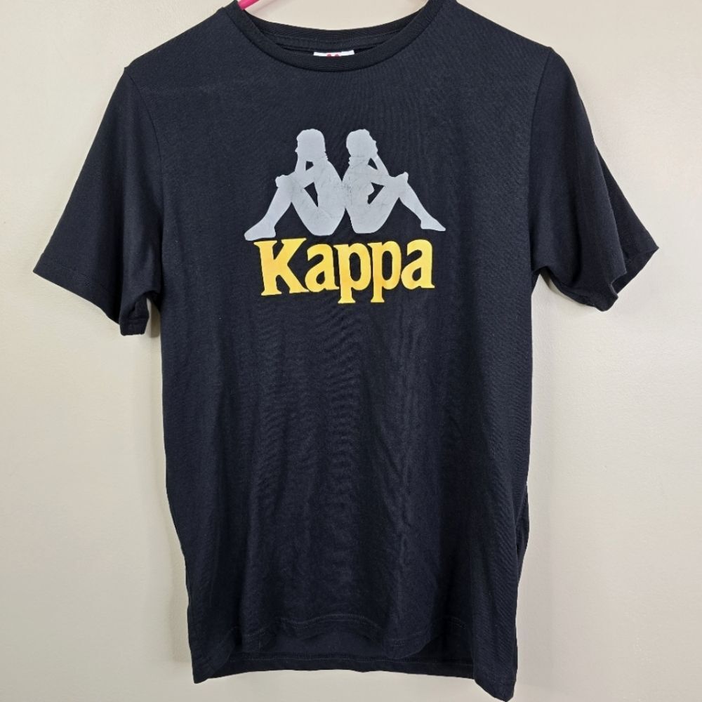 Kappa Mens Short Sleeve Frontside Logo Tee Small